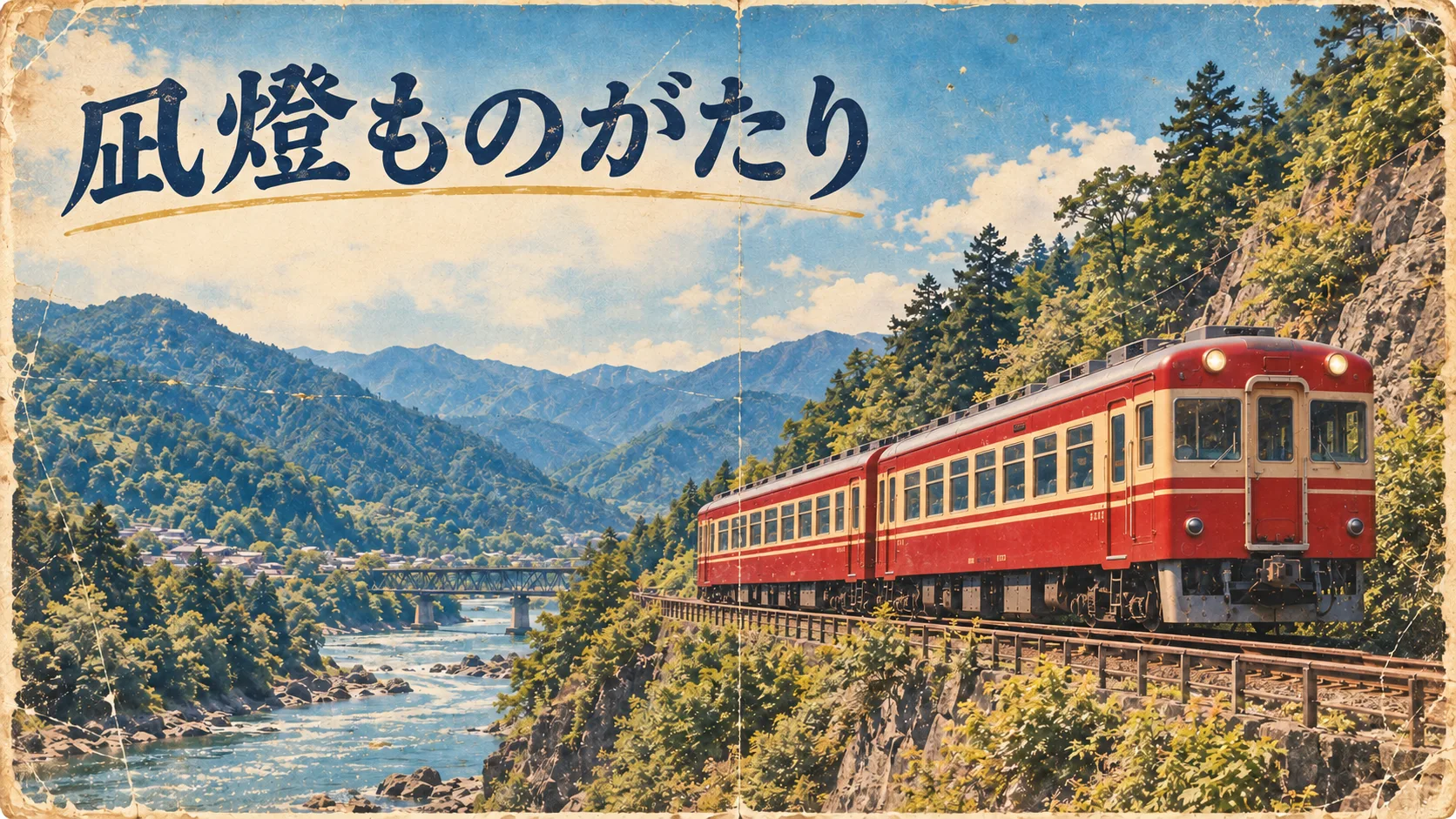 1960年代の凪燈ものがたり旧観光パンフレット